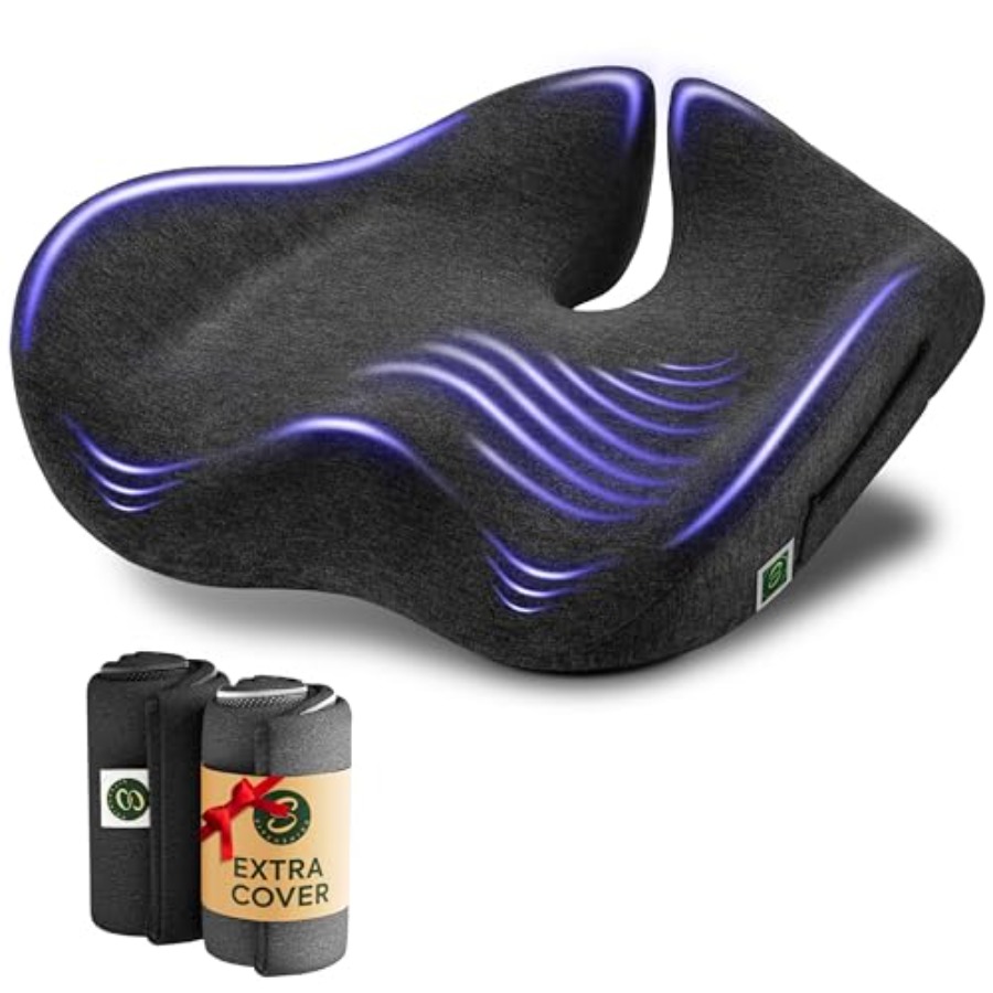 Extra Large Office Chair Cushi - Car Seat Cushion Memory Foam avis et prix