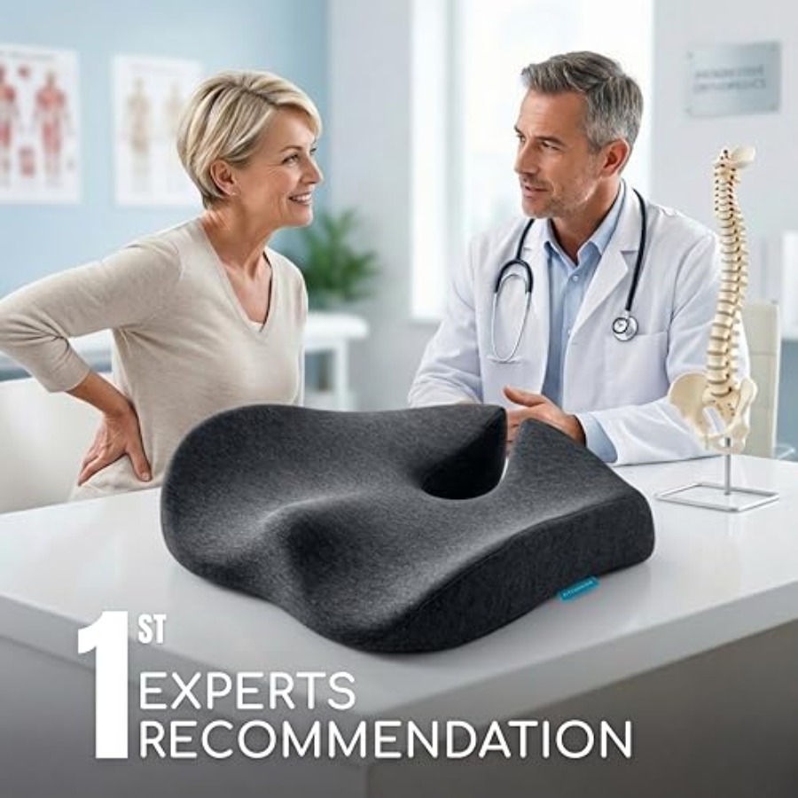 Extra Large Office Chair Cushi - Car Seat Cushion Memory Foam avis et prix
