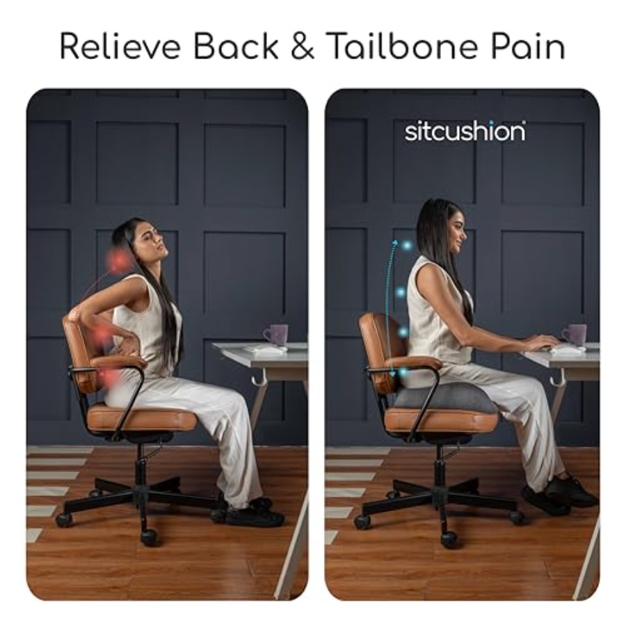 Extra Large Office Chair Cushi - Car Seat Cushion Memory Foam avis et prix