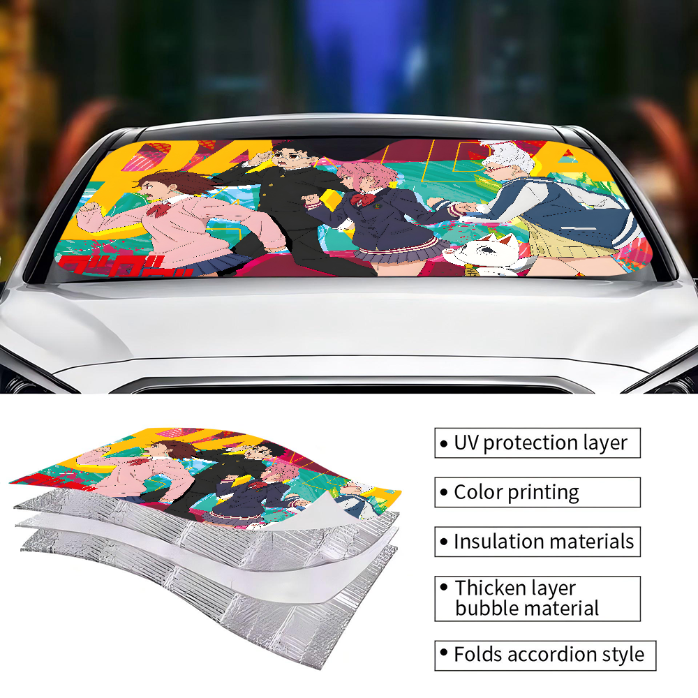 Anime D-dandadan Car Window Su - Car Accessories Window avis et prix