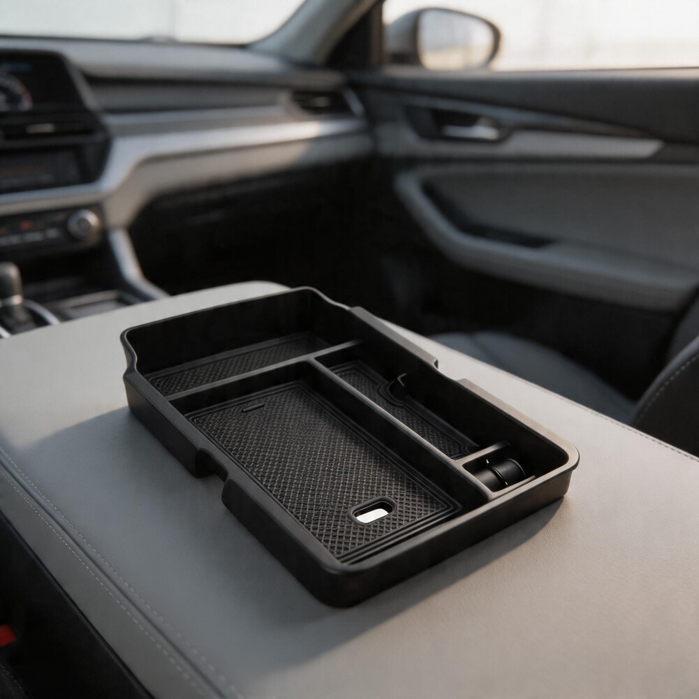 Car Center Console Storage Box - Car Accessories Honda avis et prix