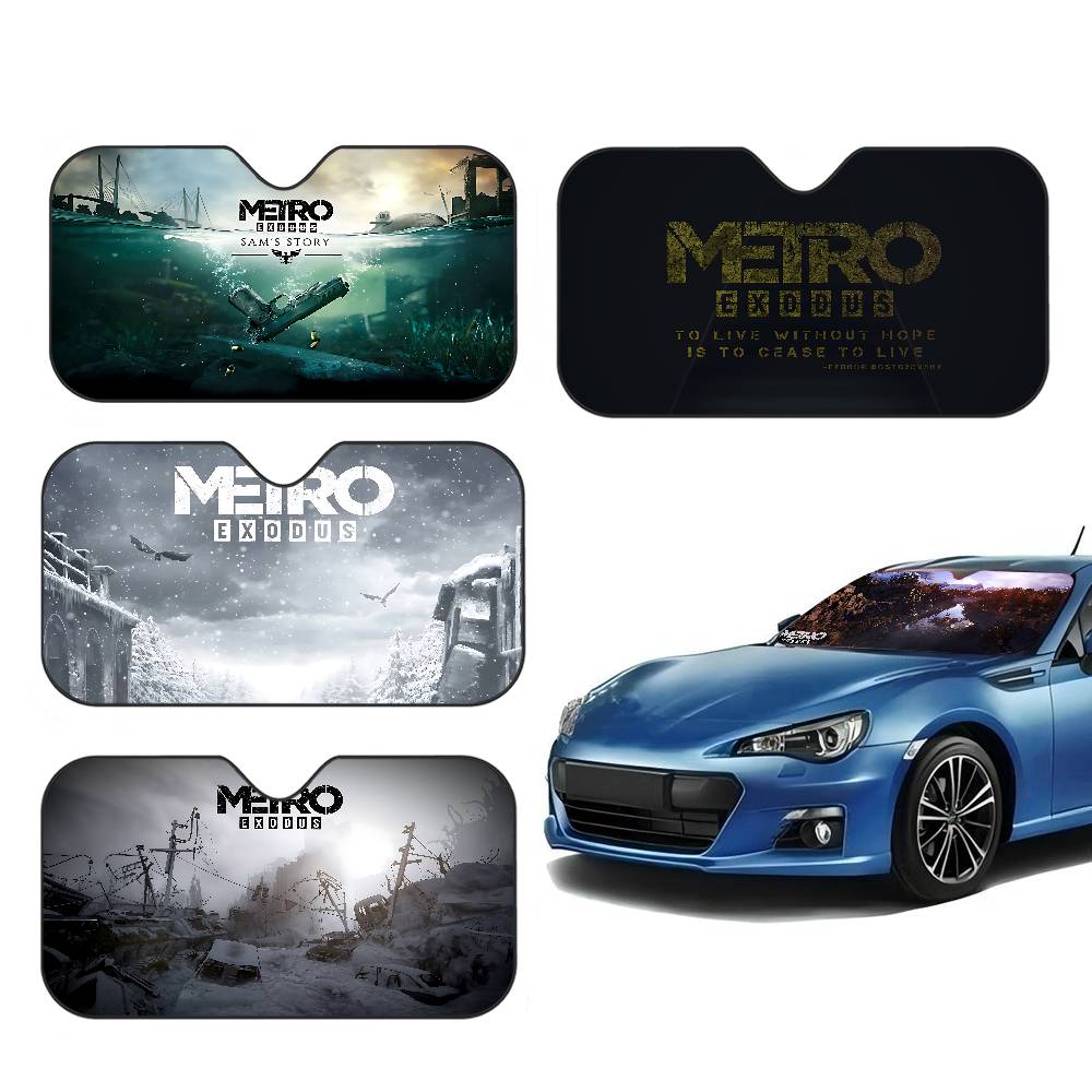 Metro Exodus game Car Sun Shad - Car Accessories Window avis et prix