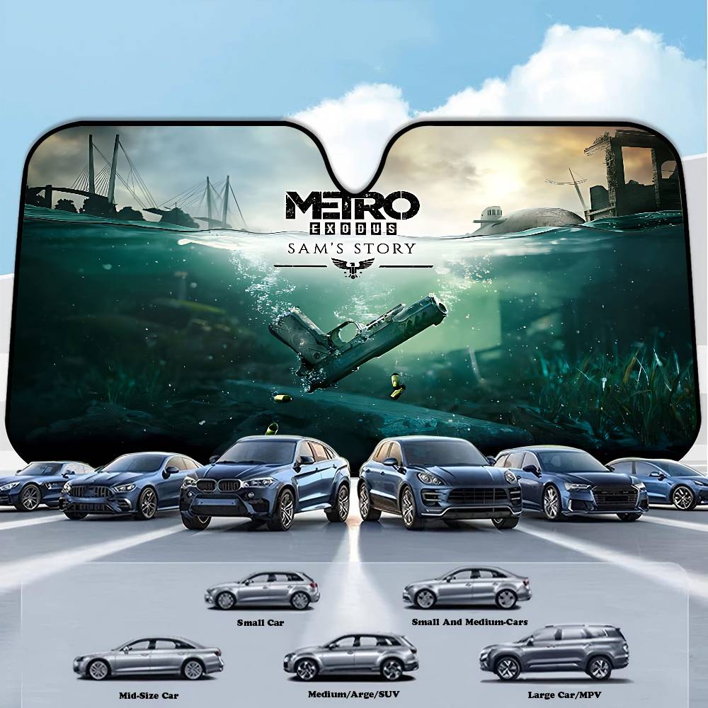 Metro Exodus game Car Sun Shad - Car Accessories Window avis et prix