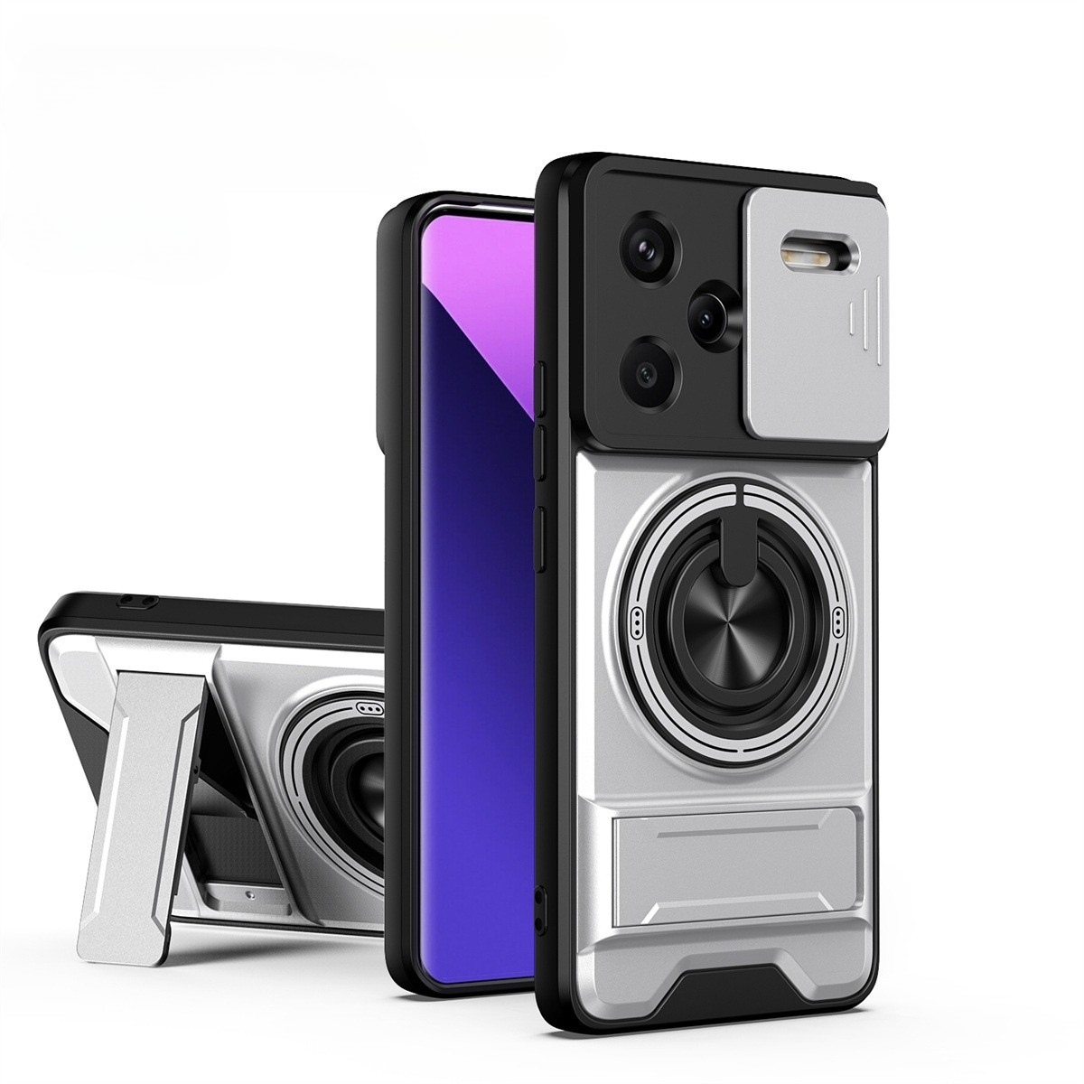 Lens Slide Camera Phone Case f - Car Accessories Phone Holder avis et prix