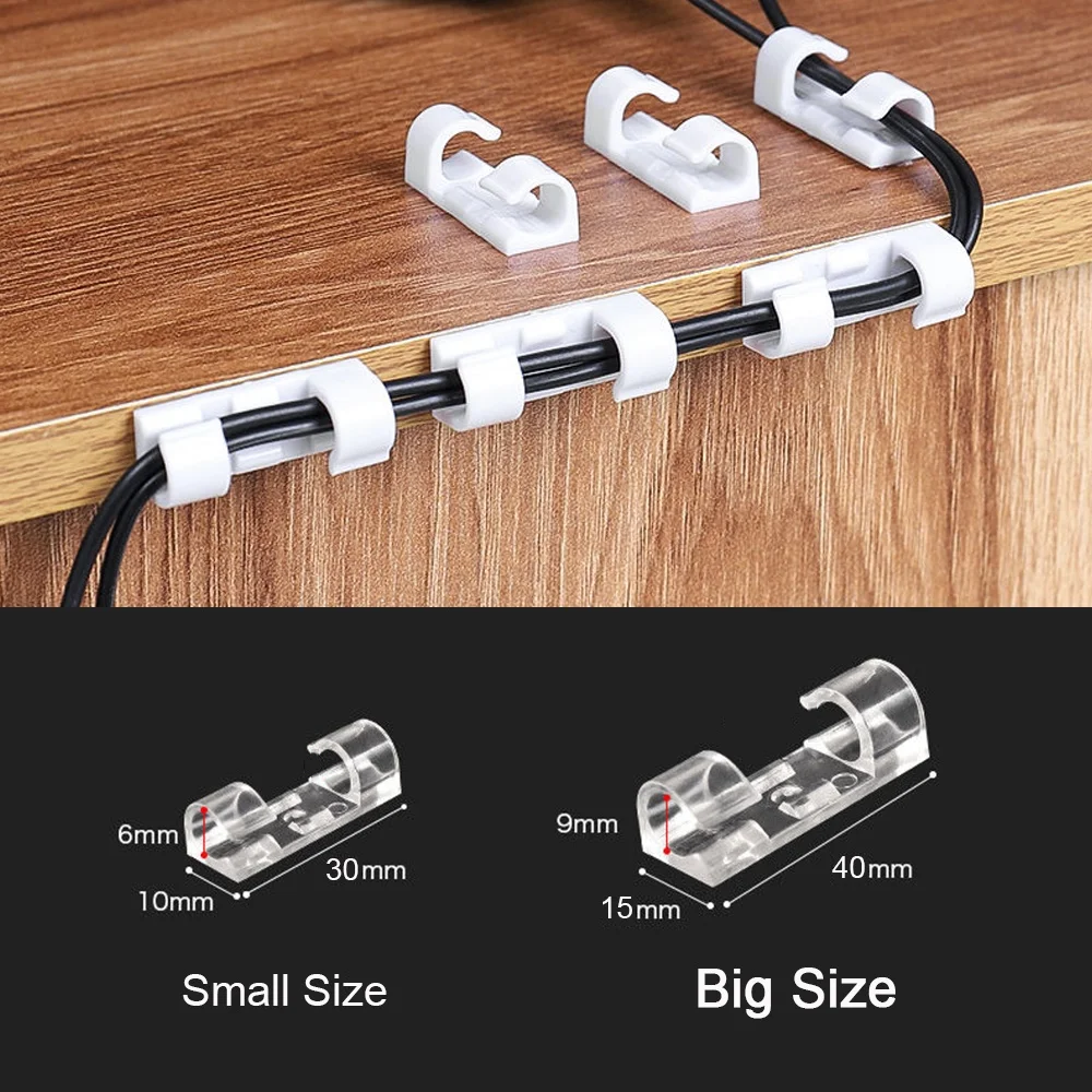 Cable Clips Organizer Drop Wir - Car Cable Organizer avis et prix
