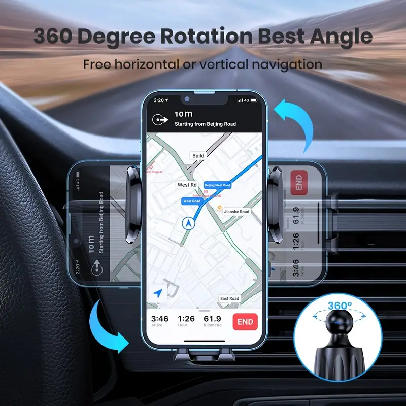 New Car Phone Holder Universal - Car Accessories Phone Holder avis et prix