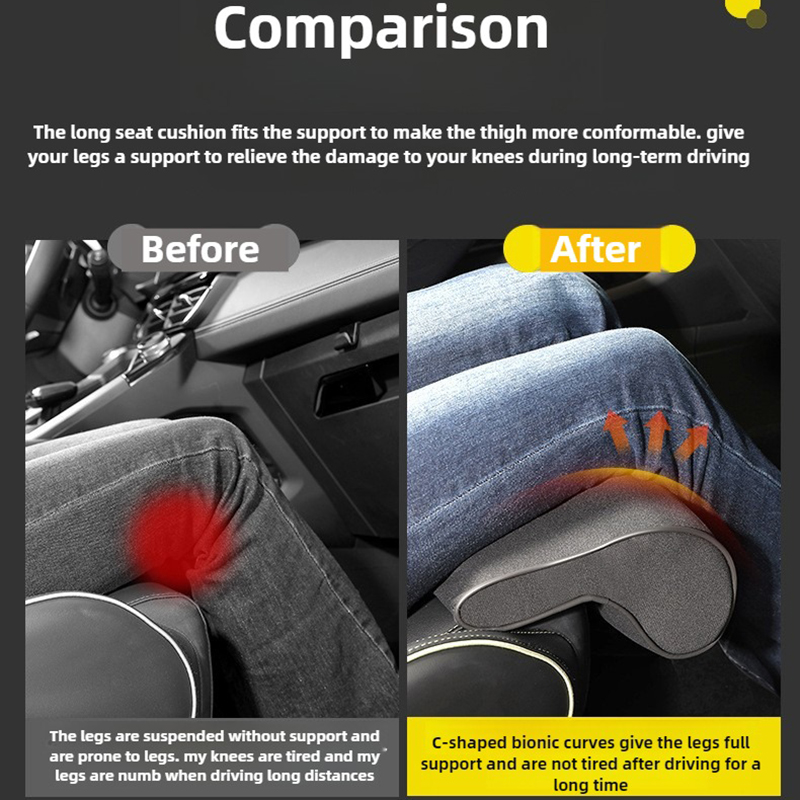 Car Seat Leg Support Extension - Car Seat Cushion Memory Foam avis et prix